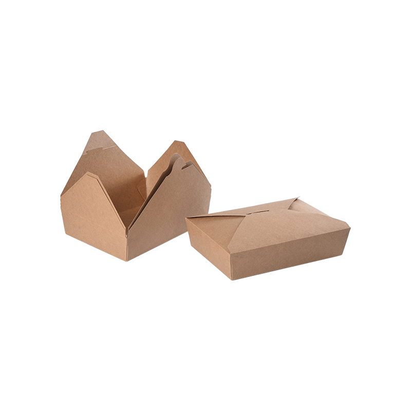Pojemnik na żywność na wynos z papieru pakowego