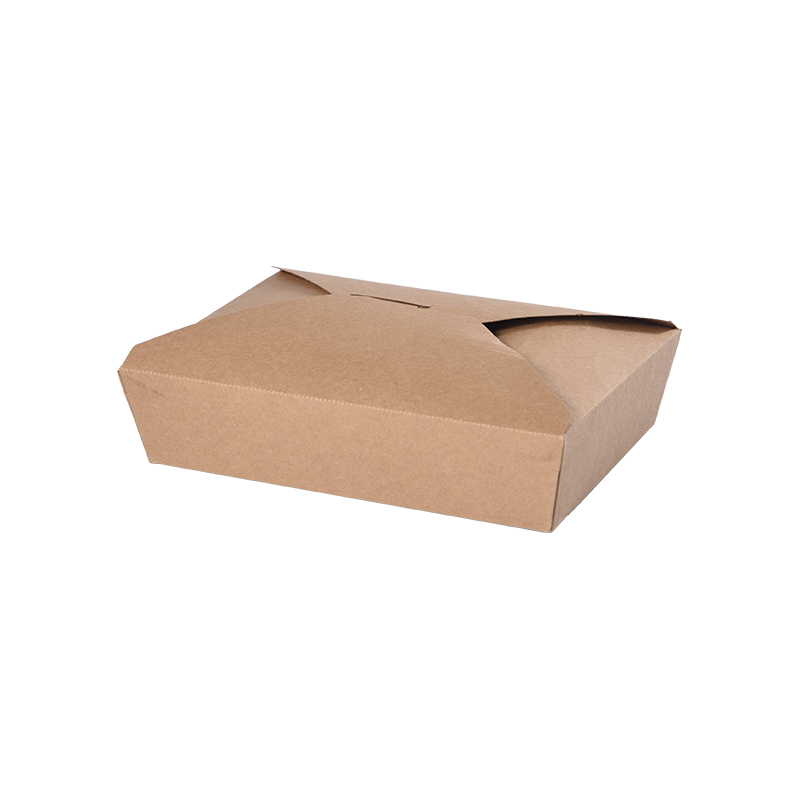 Pojemnik na żywność na wynos z papieru pakowego