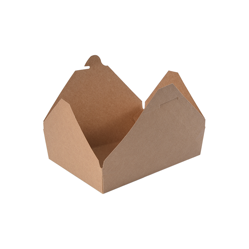 Pojemnik na żywność na wynos z papieru pakowego