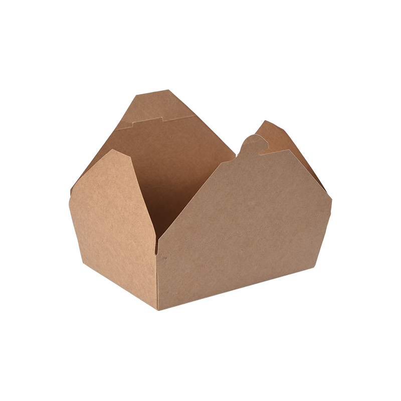 Pojemnik na żywność na wynos z papieru pakowego