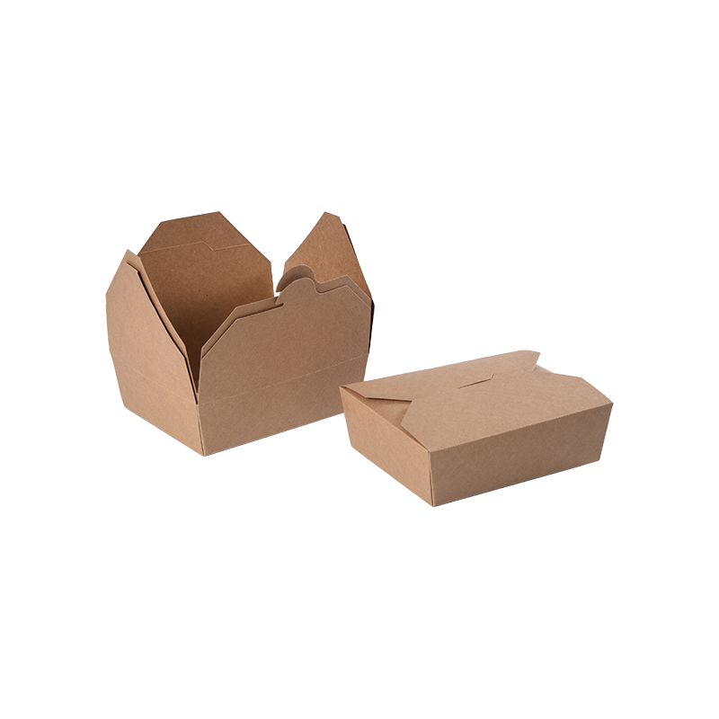 Pojemnik na żywność na wynos z papieru pakowego