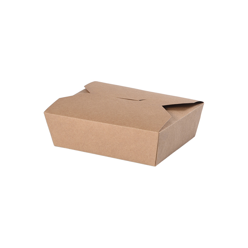 Pojemnik na żywność na wynos z papieru pakowego