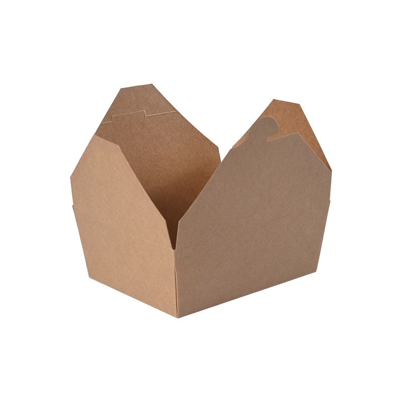 Pojemnik na żywność na wynos z papieru pakowego