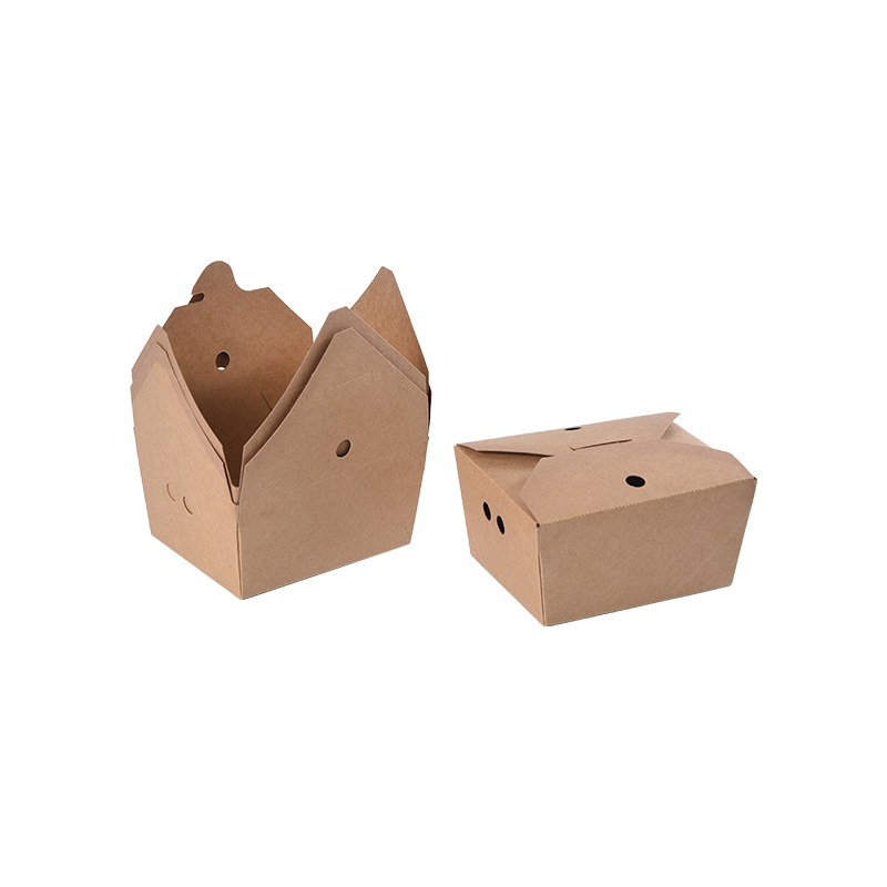 Pojemnik na żywność na wynos z papieru pakowego