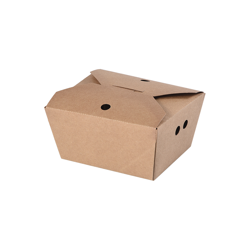 Pojemnik na żywność na wynos z papieru pakowego