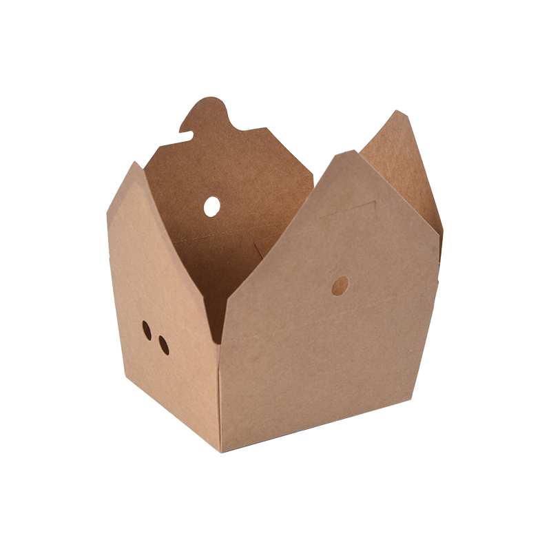 Pojemnik na żywność na wynos z papieru pakowego