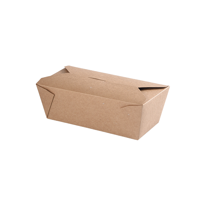 Pojemnik na żywność na wynos z papieru pakowego