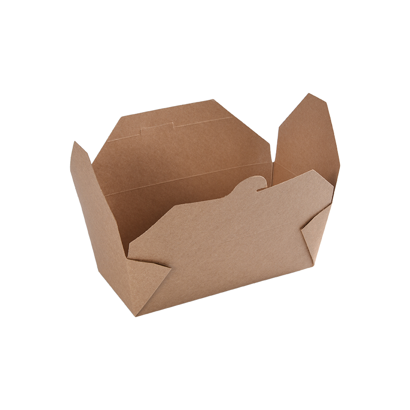 Pojemnik na żywność na wynos z papieru pakowego