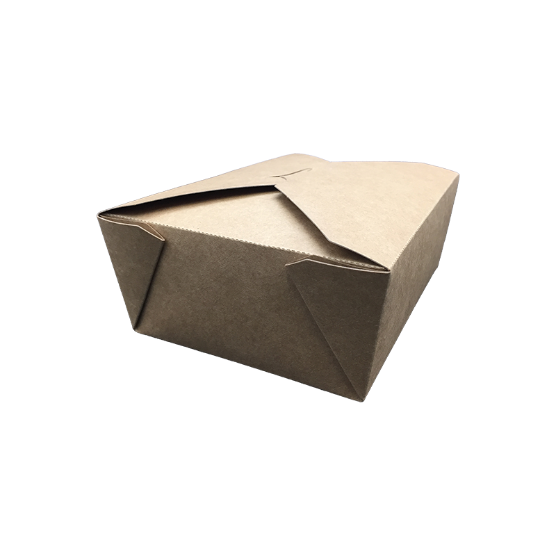 Pojemnik na żywność na wynos z papieru pakowego
