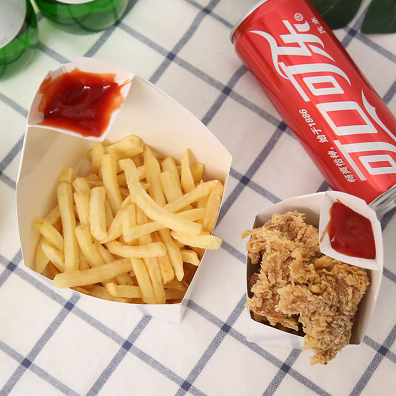 Kwadratowy stożek na chipsy