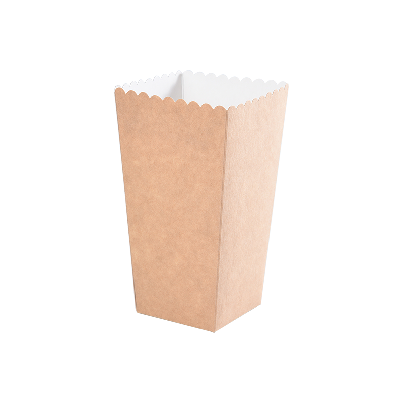Pudełka na popcorn Kraft, mini pudełka na popcorn do dekoracji wieczorów filmowych