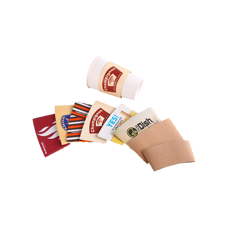 Rękawy na kubki z papieru nadającego się do recyklingu